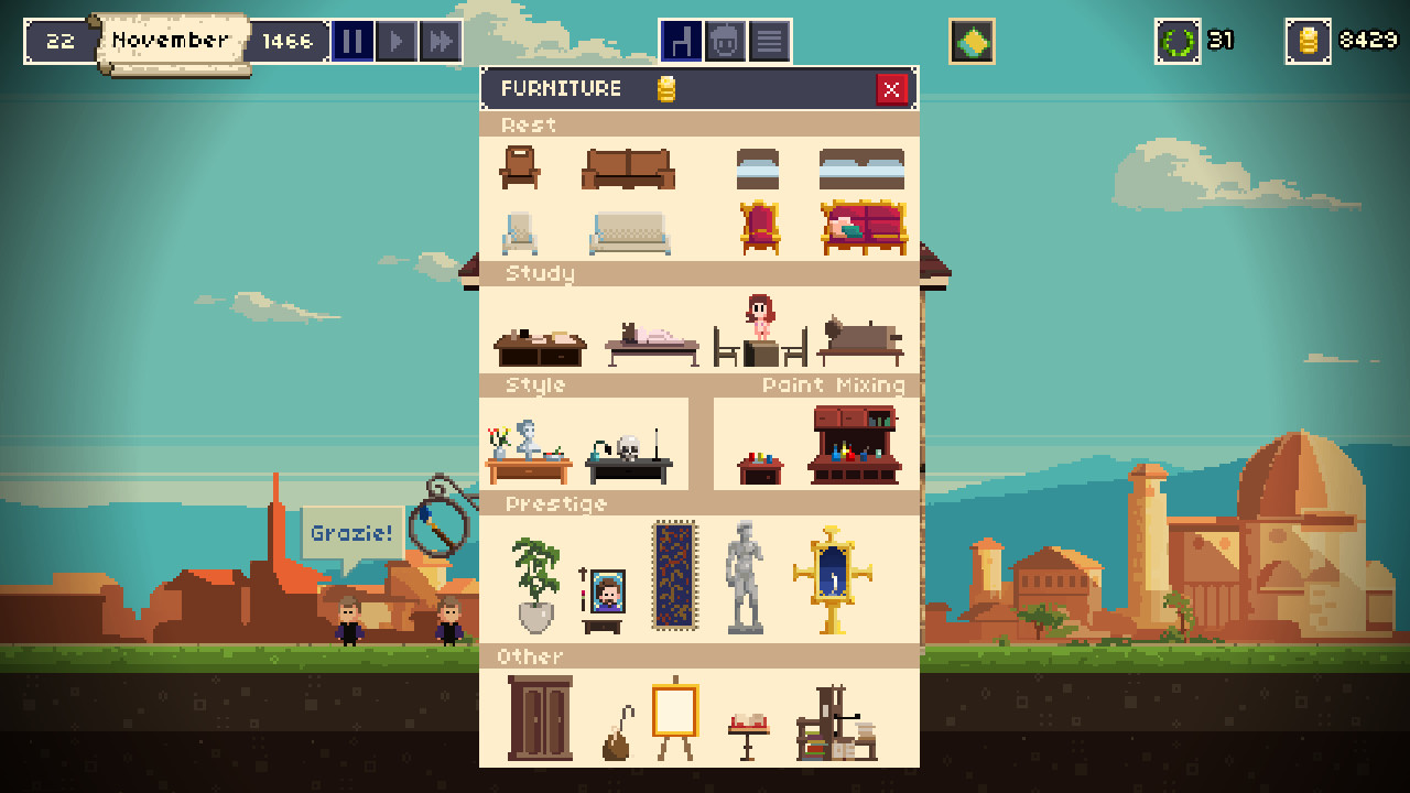 Скриншот: Painters Guild