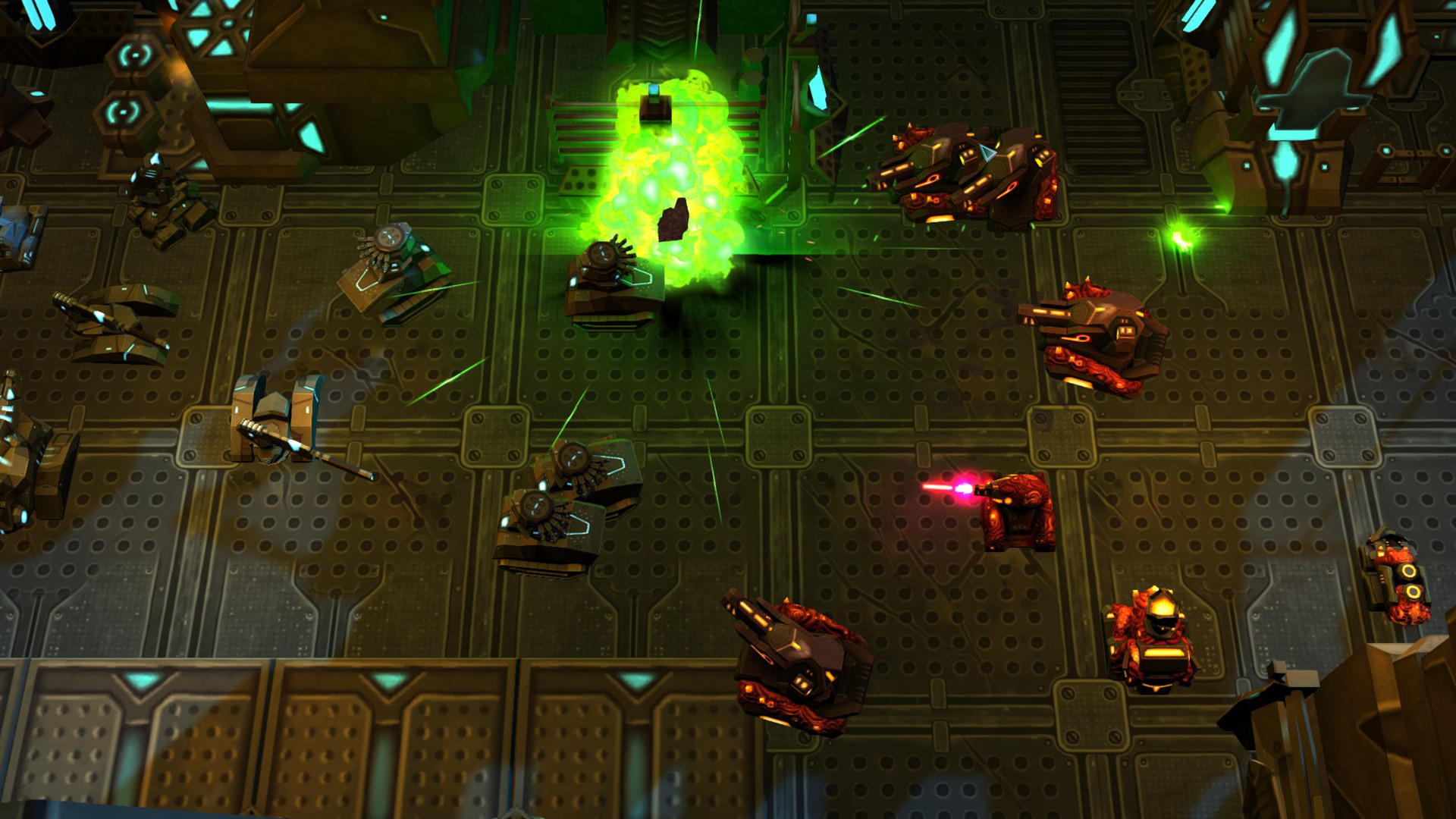 Скриншот: Tanks vs Aliens