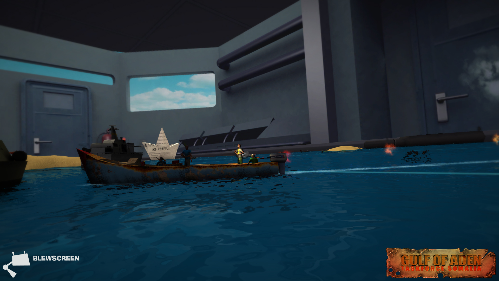 Скриншот: Gulf of Aden - Task Force Somalia
