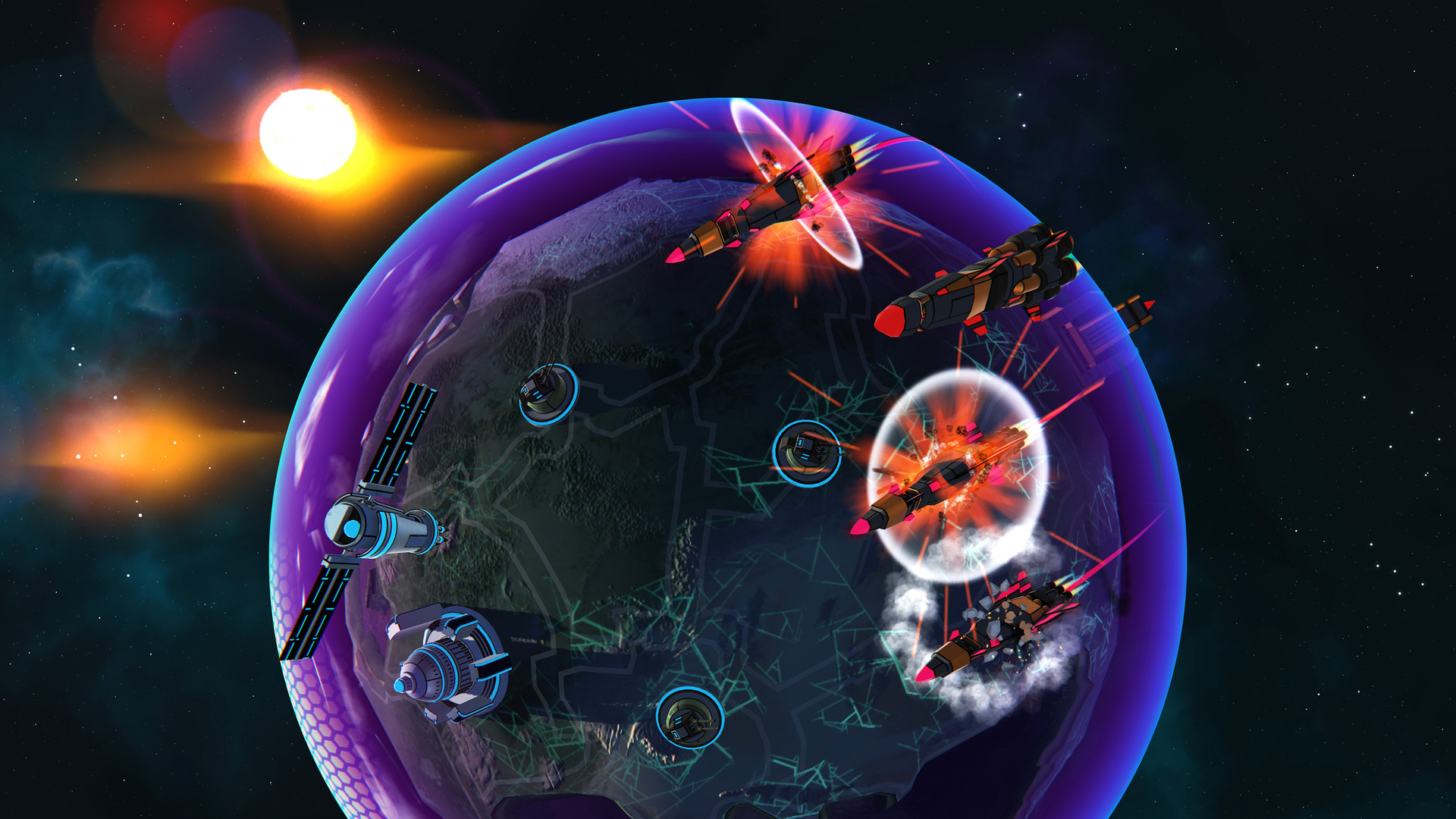 Скриншот: Stellar Commanders