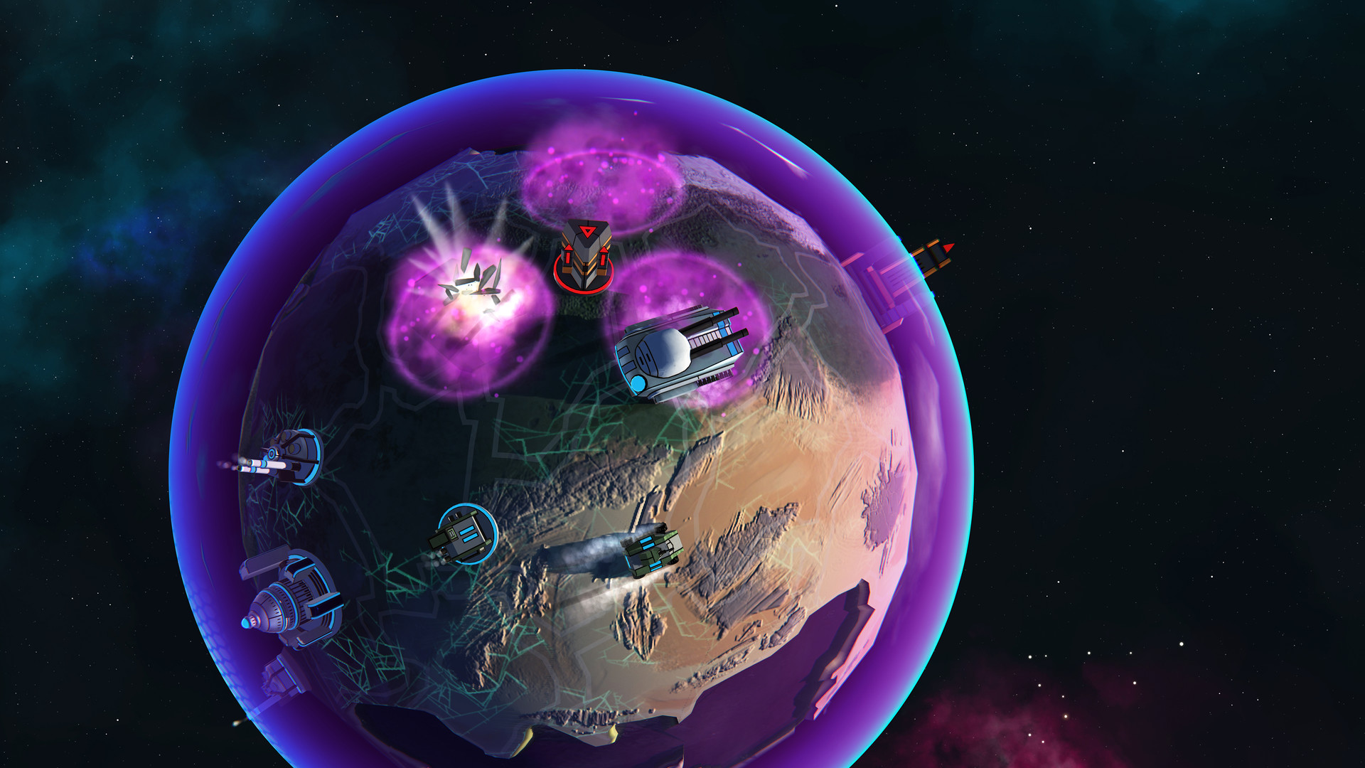 Скриншот: Stellar Commanders