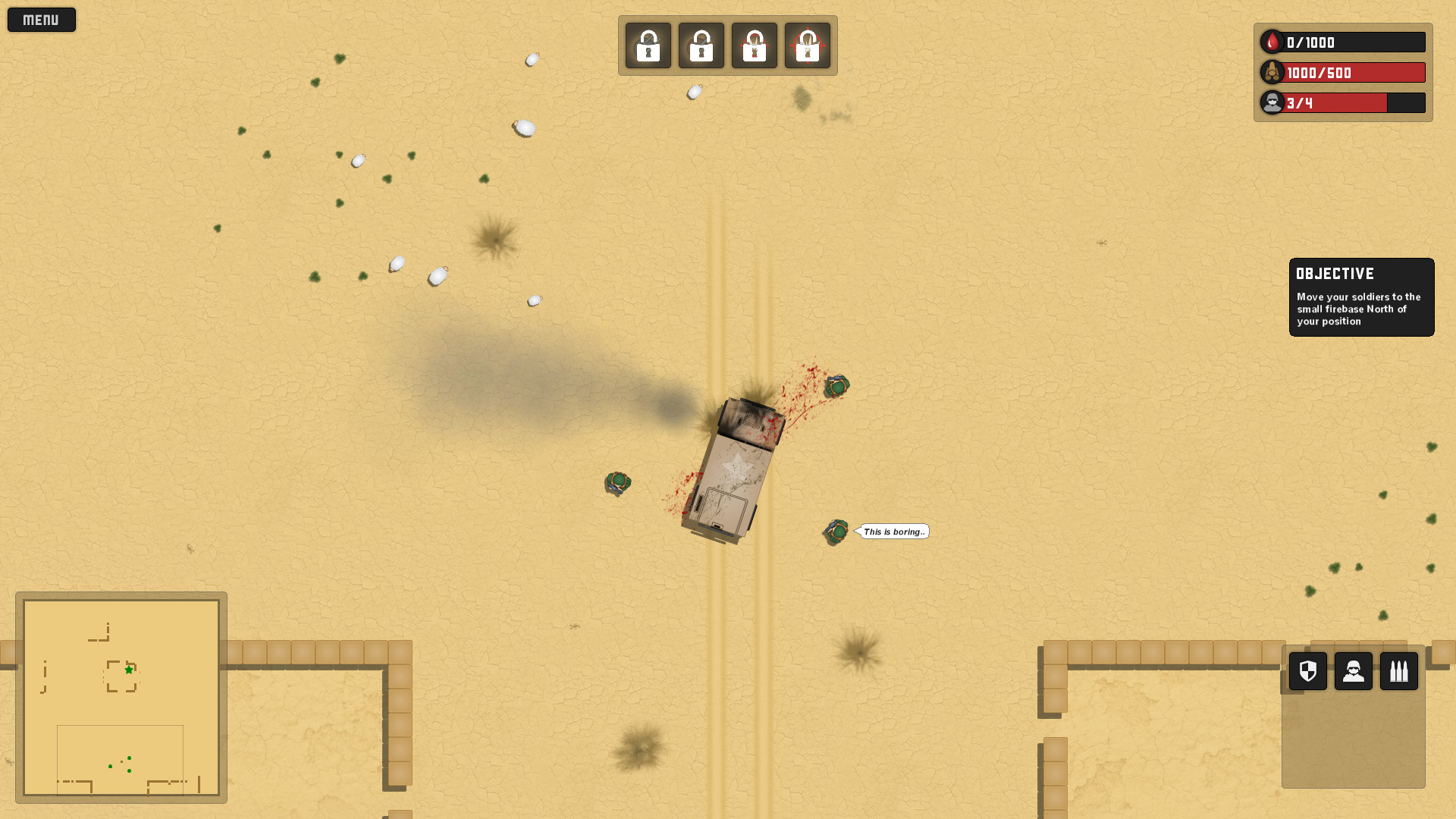 Скриншот: Firebase Defence