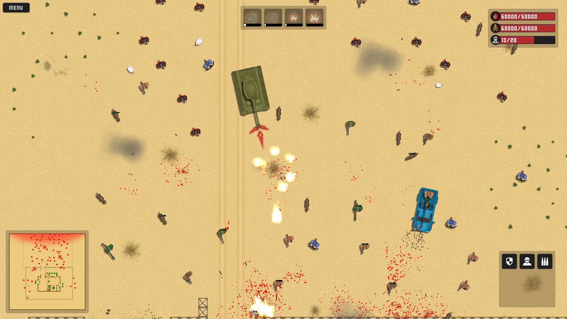 Скриншот: Firebase Defence