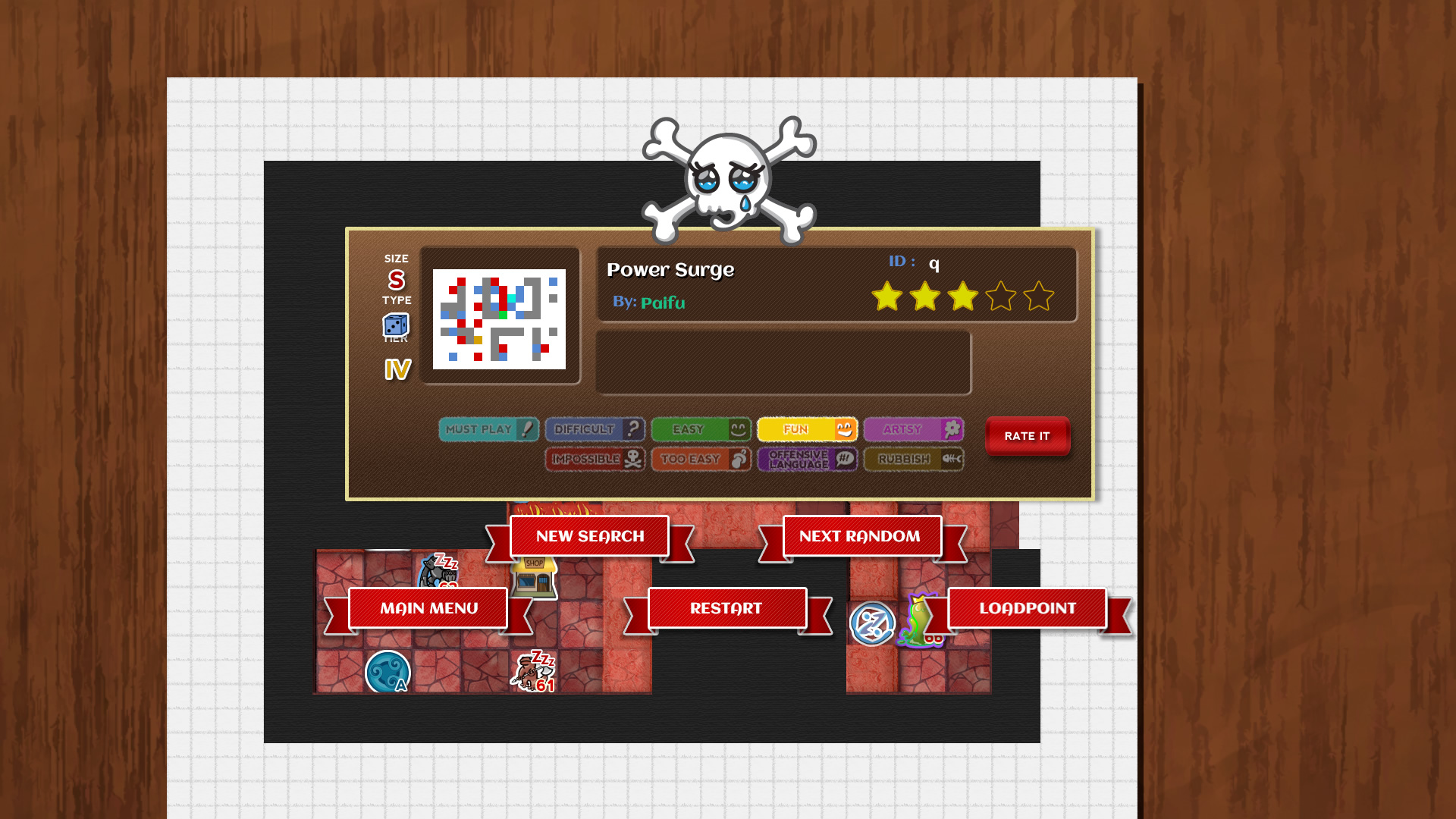 Скриншот: Paper Dungeons
