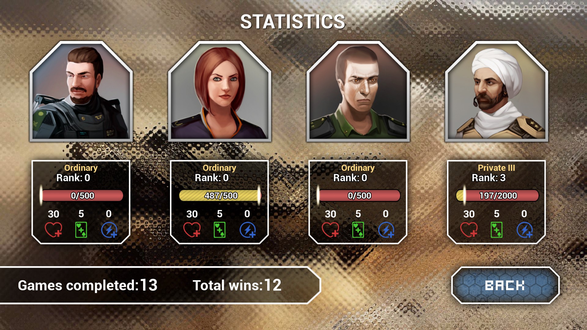 Скриншот: AXYOS: Battlecards