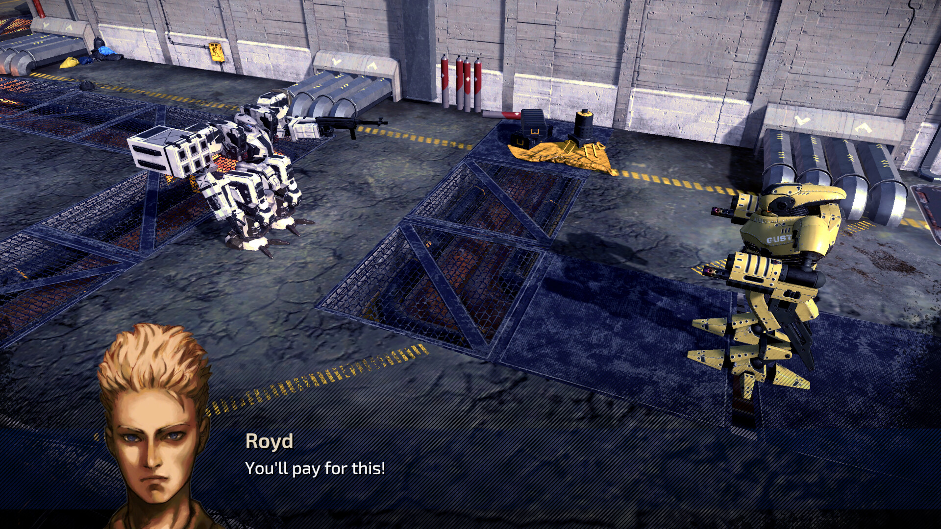 Скриншот: FRONT MISSION 1st: Remake