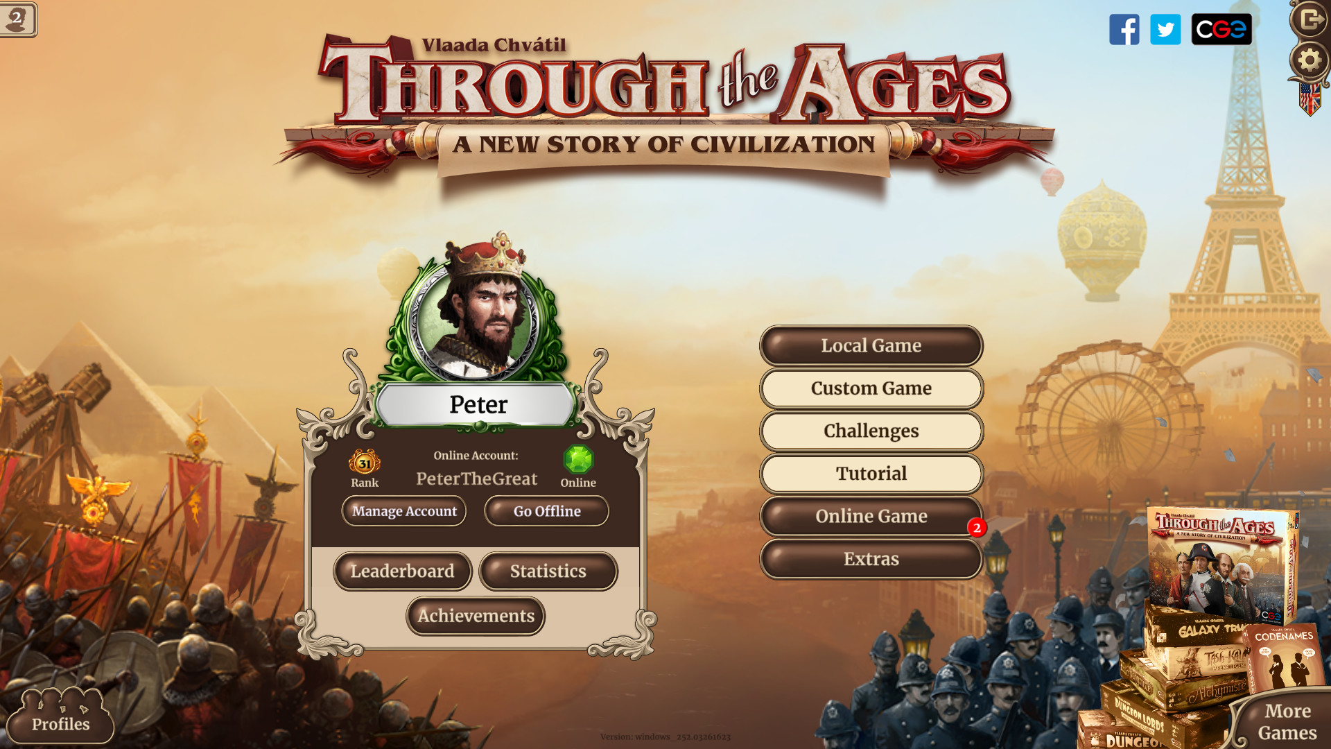 Скриншот: Through the Ages