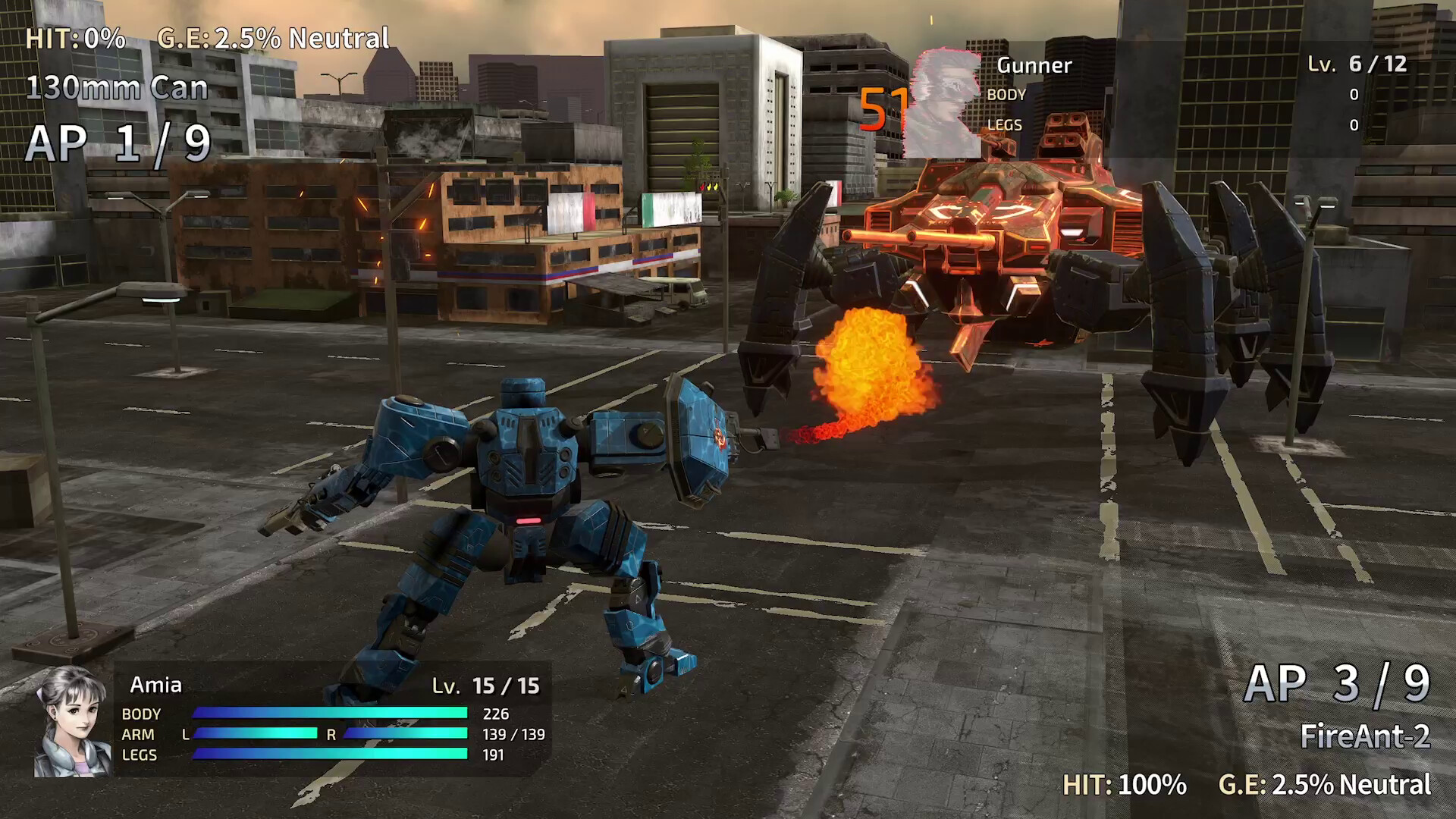 Скриншот: FRONT MISSION 2: Remake