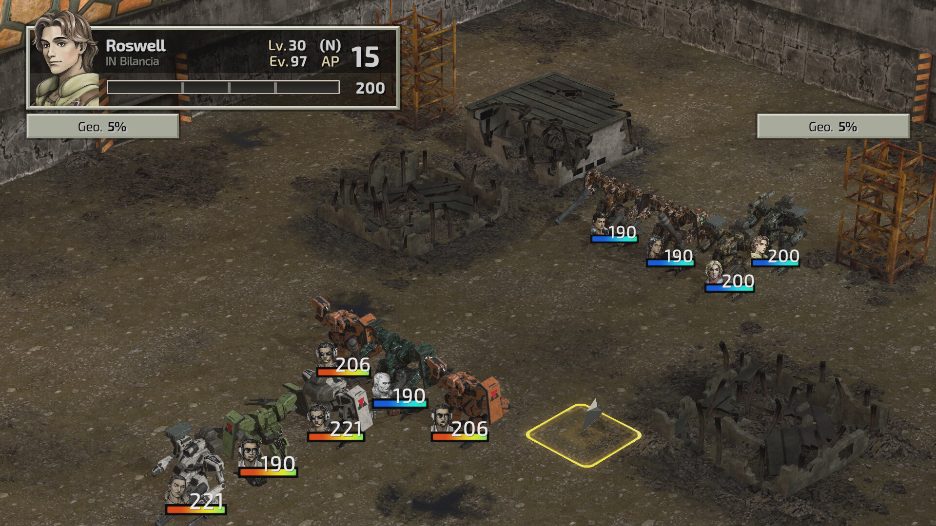 Скриншот: FRONT MISSION 2: Remake