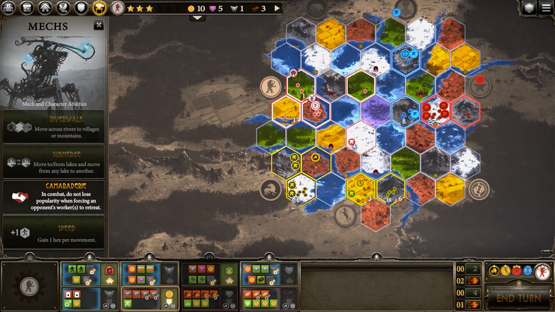 Скриншот: Scythe: Digital Edition