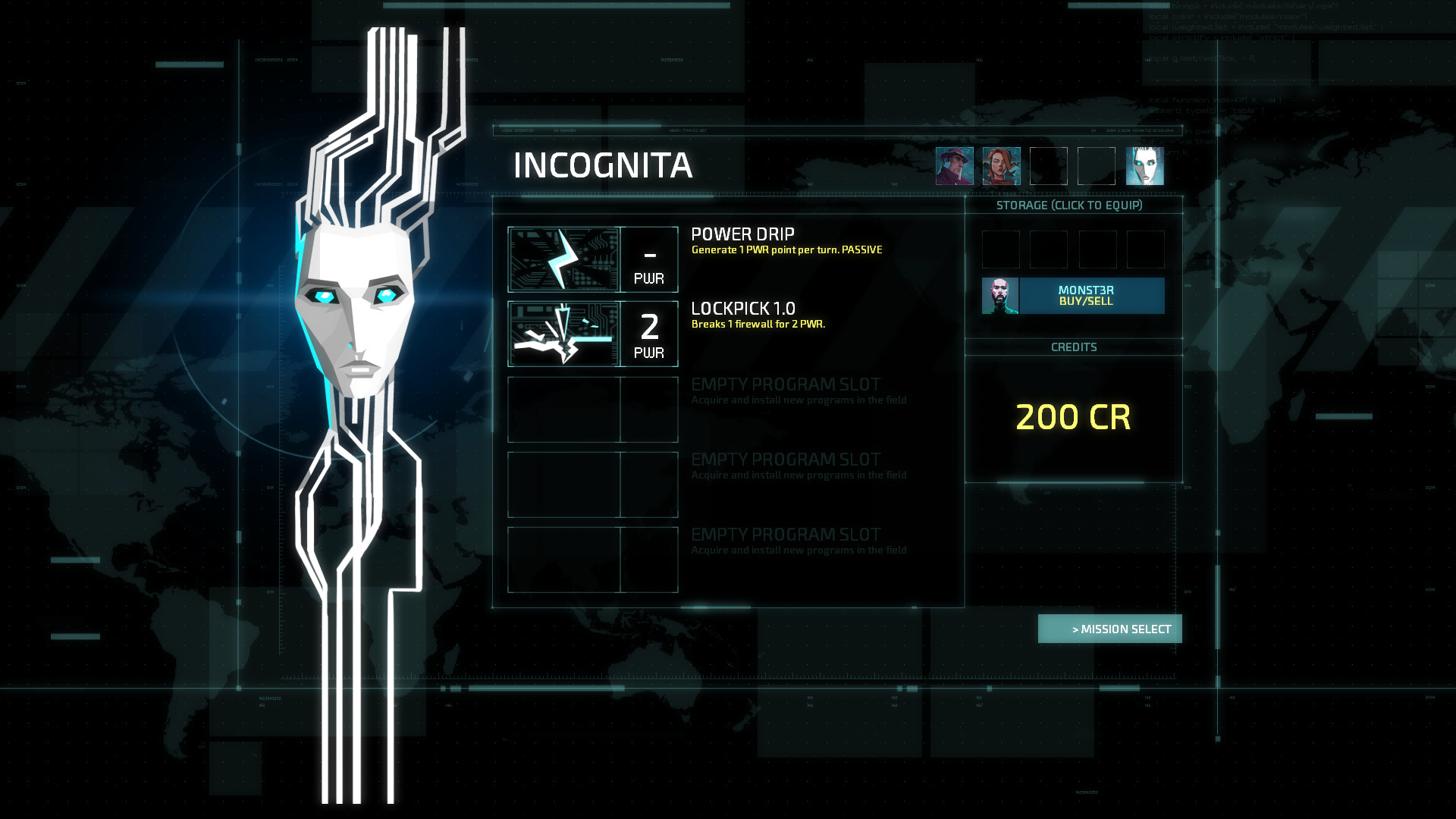 Скриншот: Invisible, Inc.