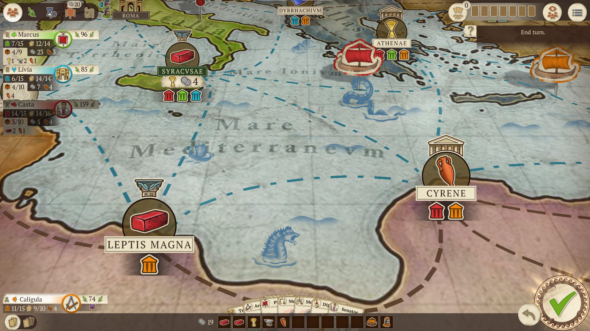 Скриншот: Concordia: Digital Edition