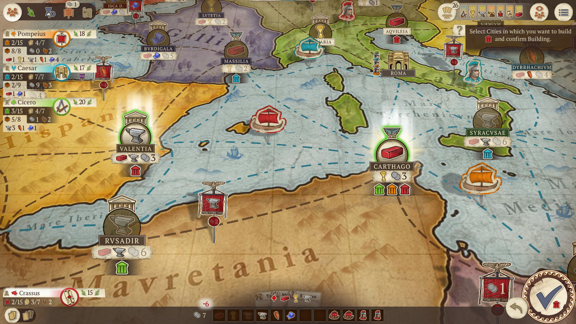 Скриншот: Concordia: Digital Edition