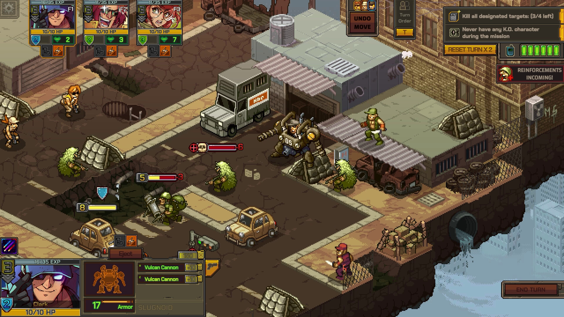 Скриншот: Metal Slug Tactics