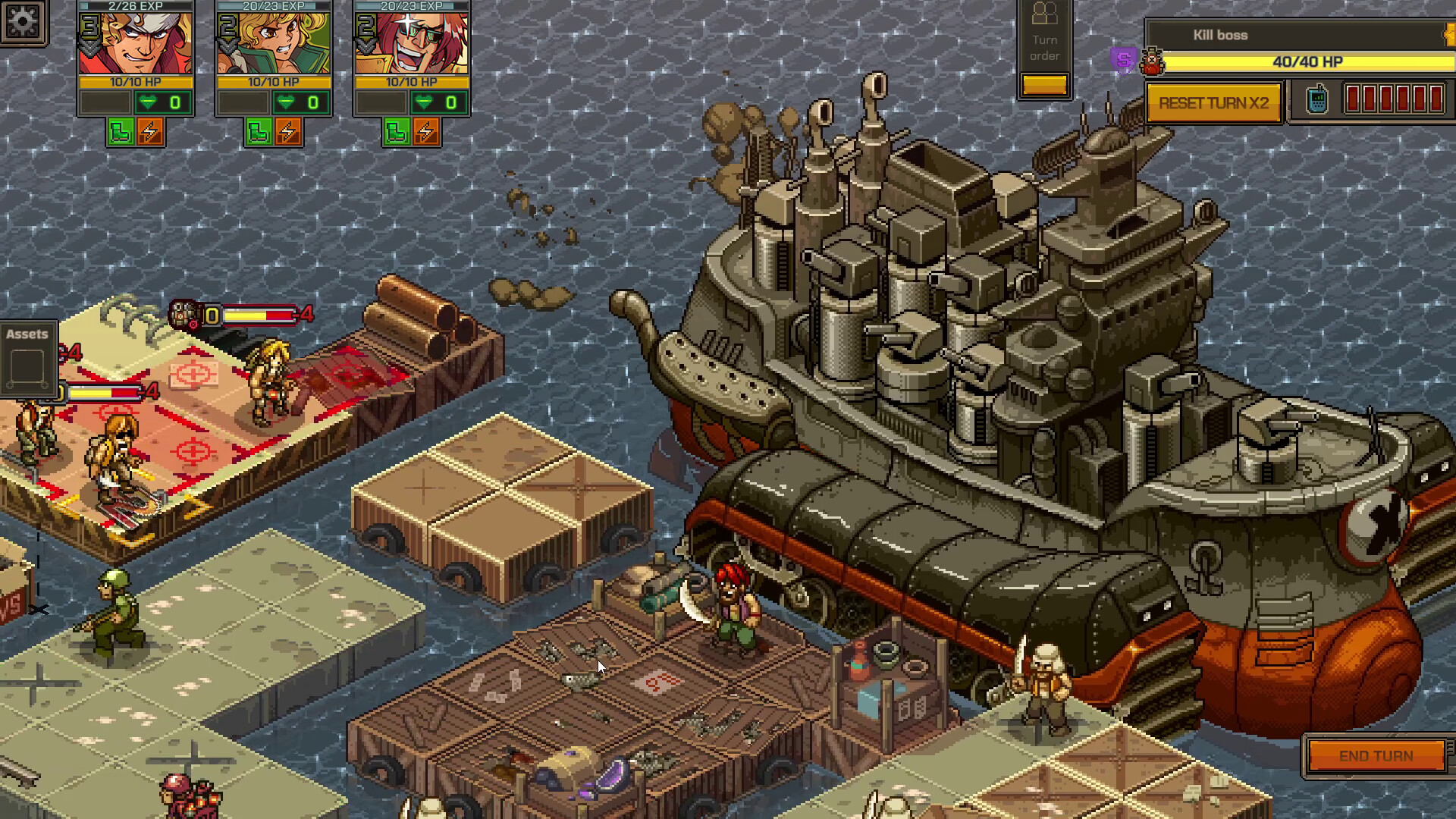 Скриншот: Metal Slug Tactics