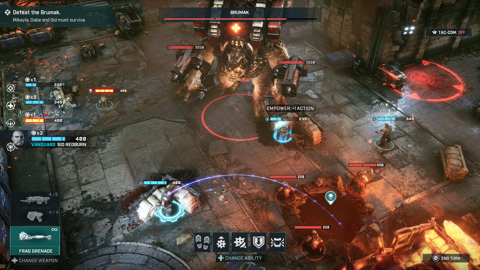 Скриншот: Gears Tactics