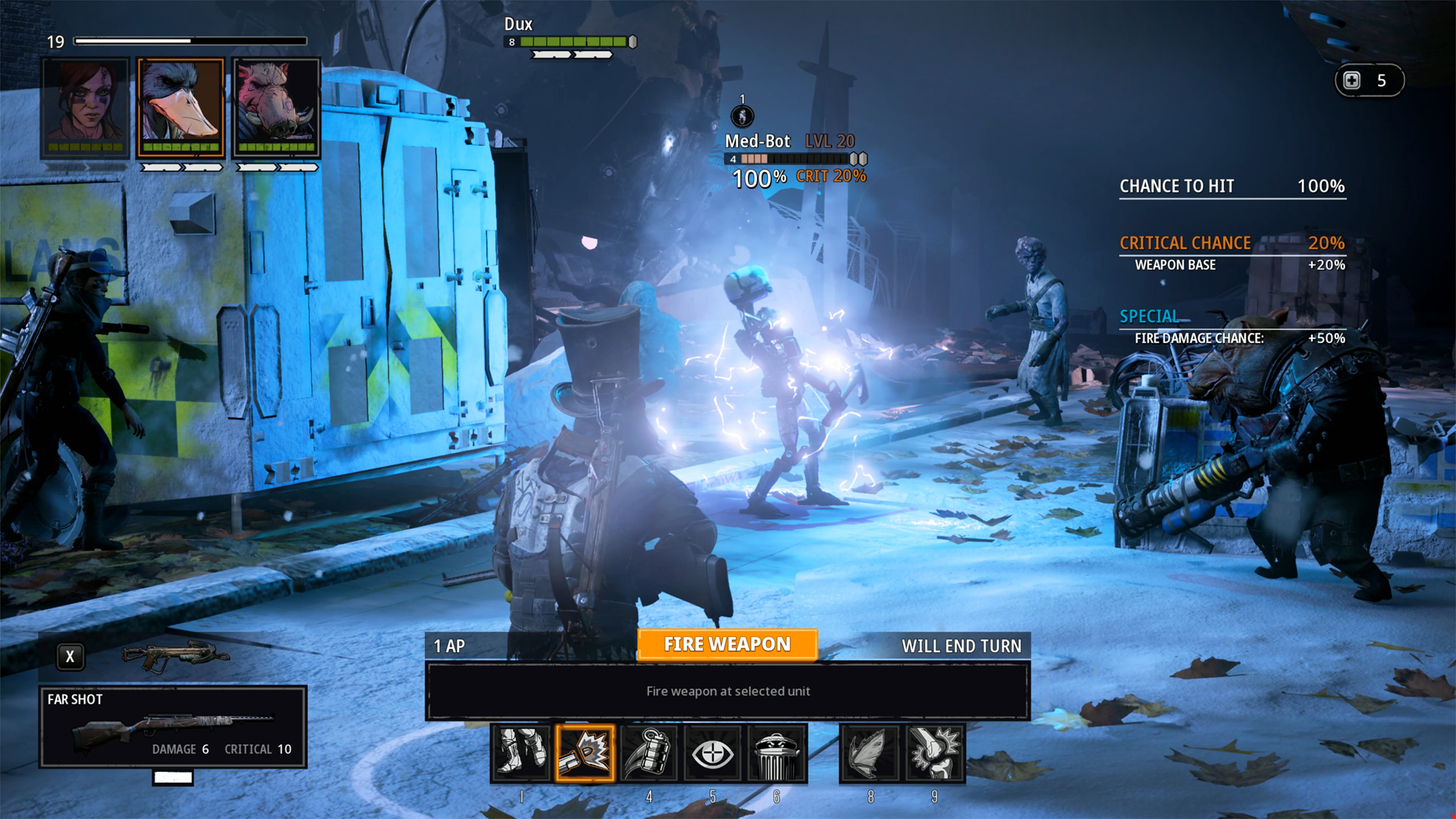 Скриншот: Mutant Year Zero: Road to Eden