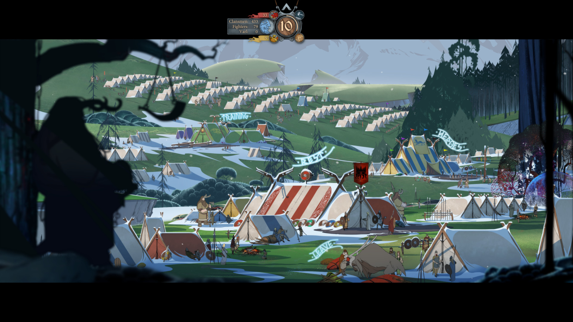 Скриншот: The Banner Saga