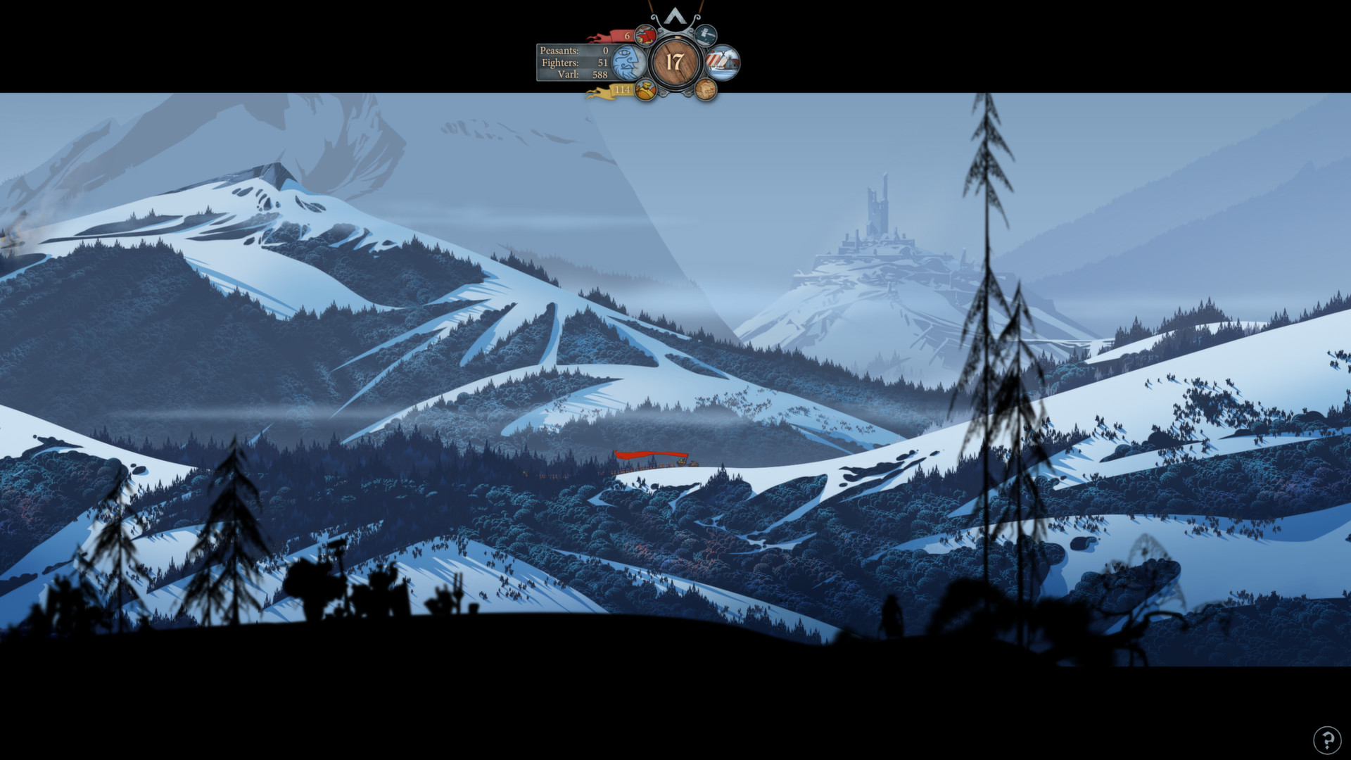Скриншот: The Banner Saga