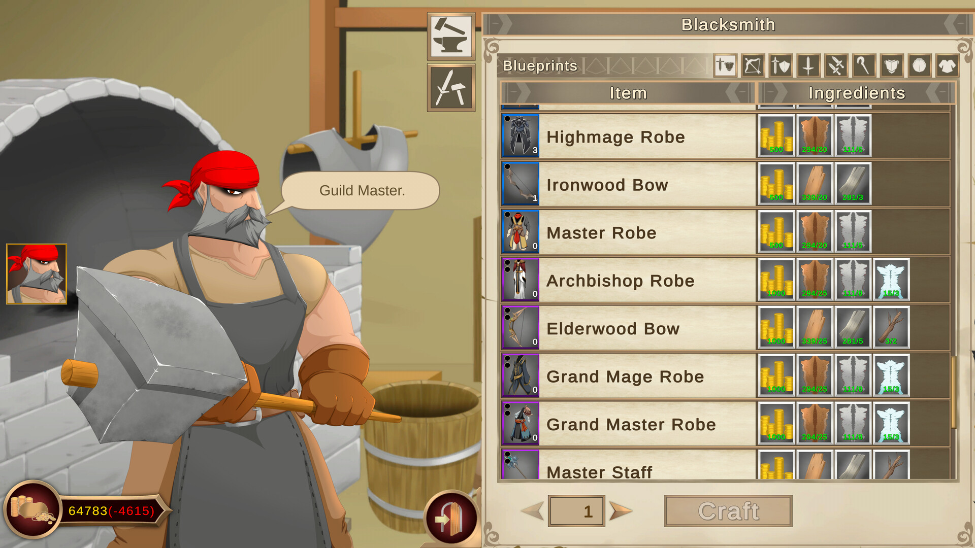 Скриншот: Our Adventurer Guild