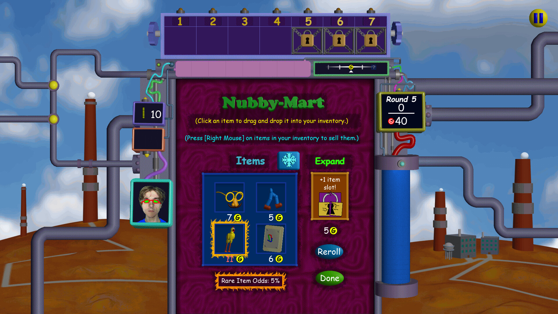 Скриншот: Nubby's Number Factory