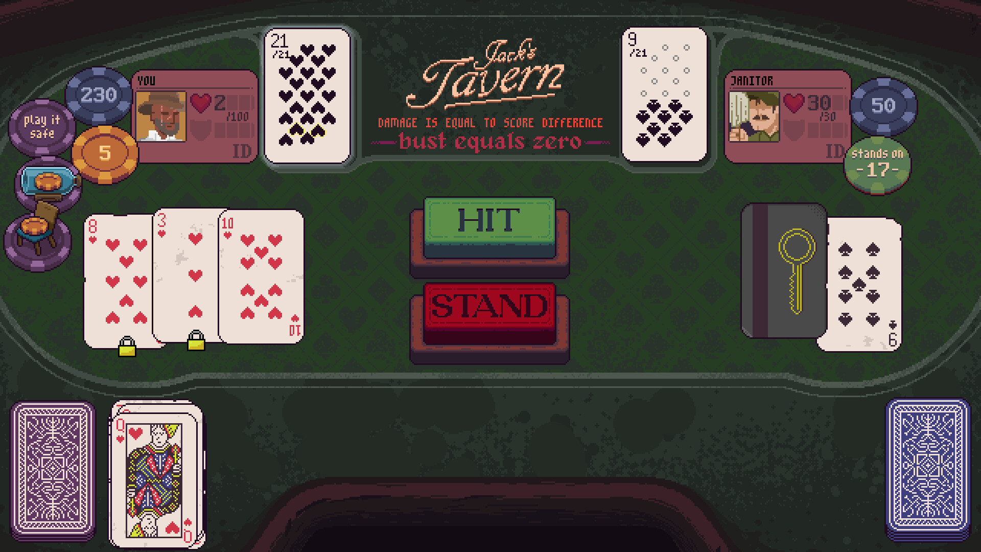Скриншот: Dungeons & Degenerate Gamblers