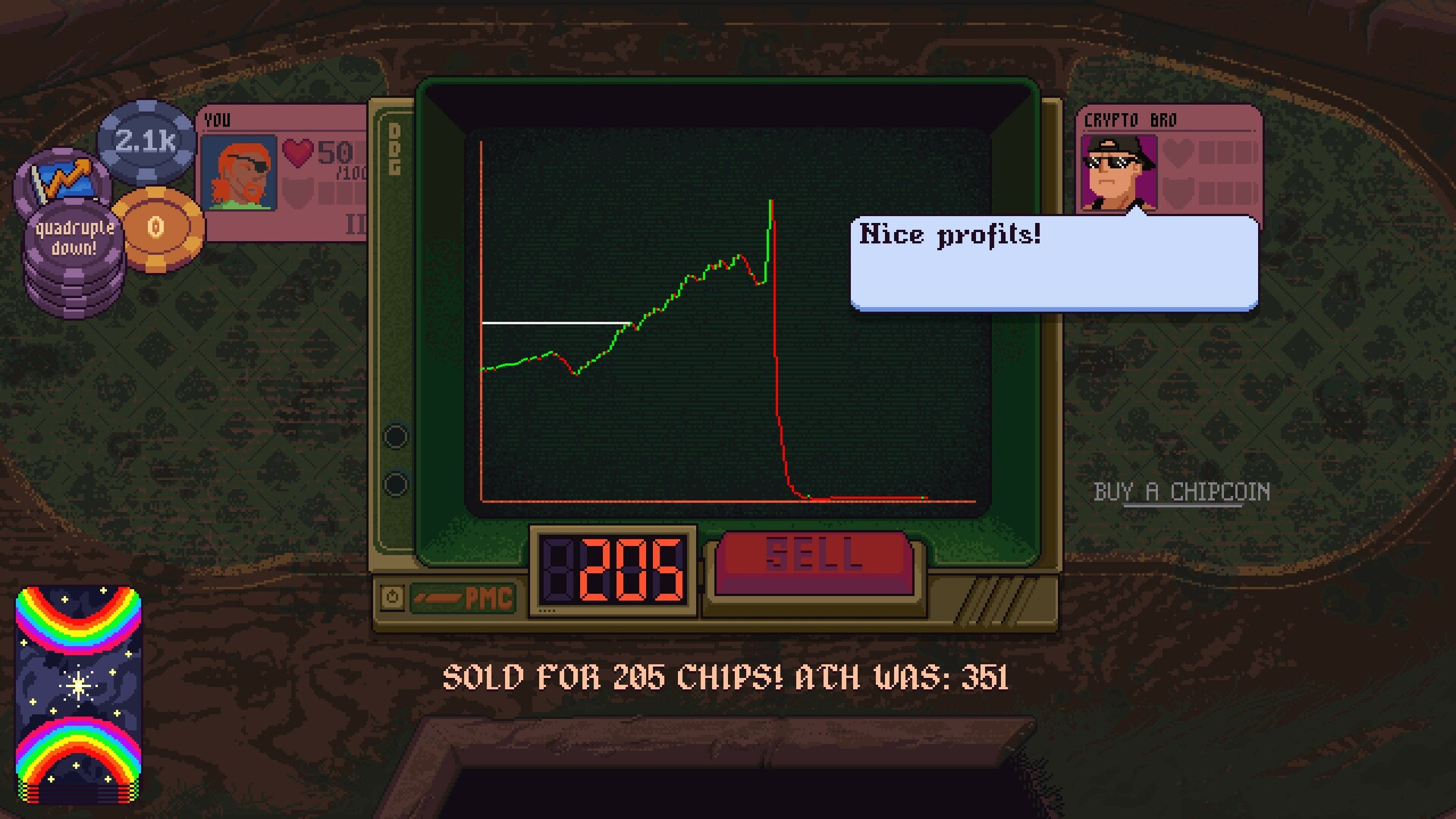 Скриншот: Dungeons & Degenerate Gamblers