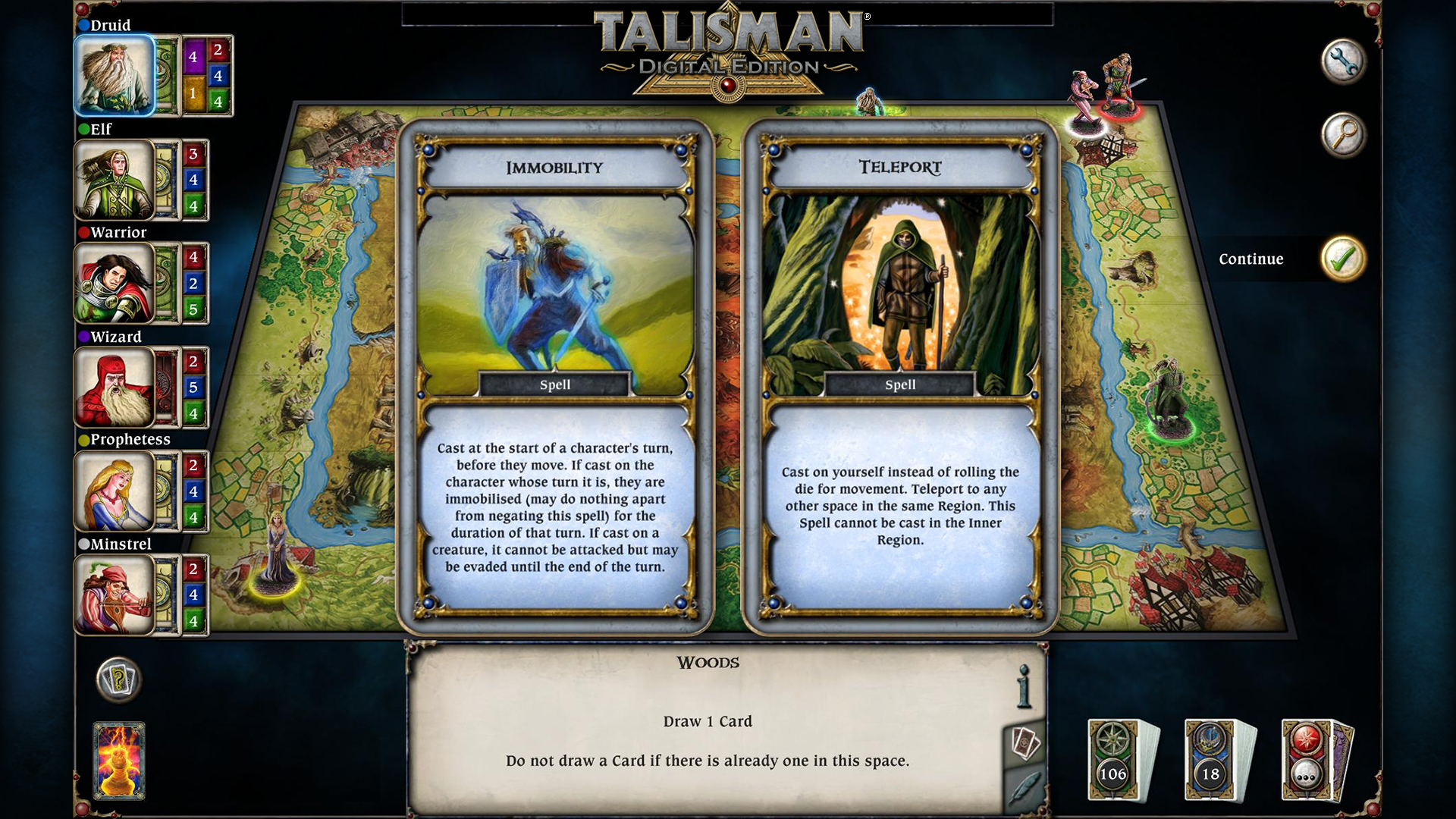 Скриншот: Talisman: Digital Classic Edition
