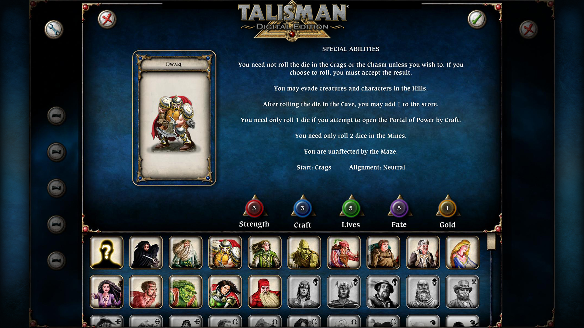 Скриншот: Talisman: Digital Classic Edition