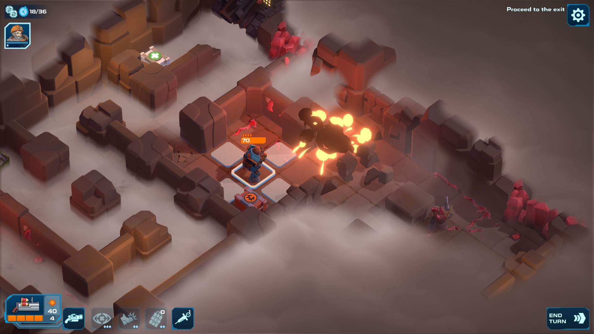 Скриншот: Spaceland: Sci-Fi Indie Tactics