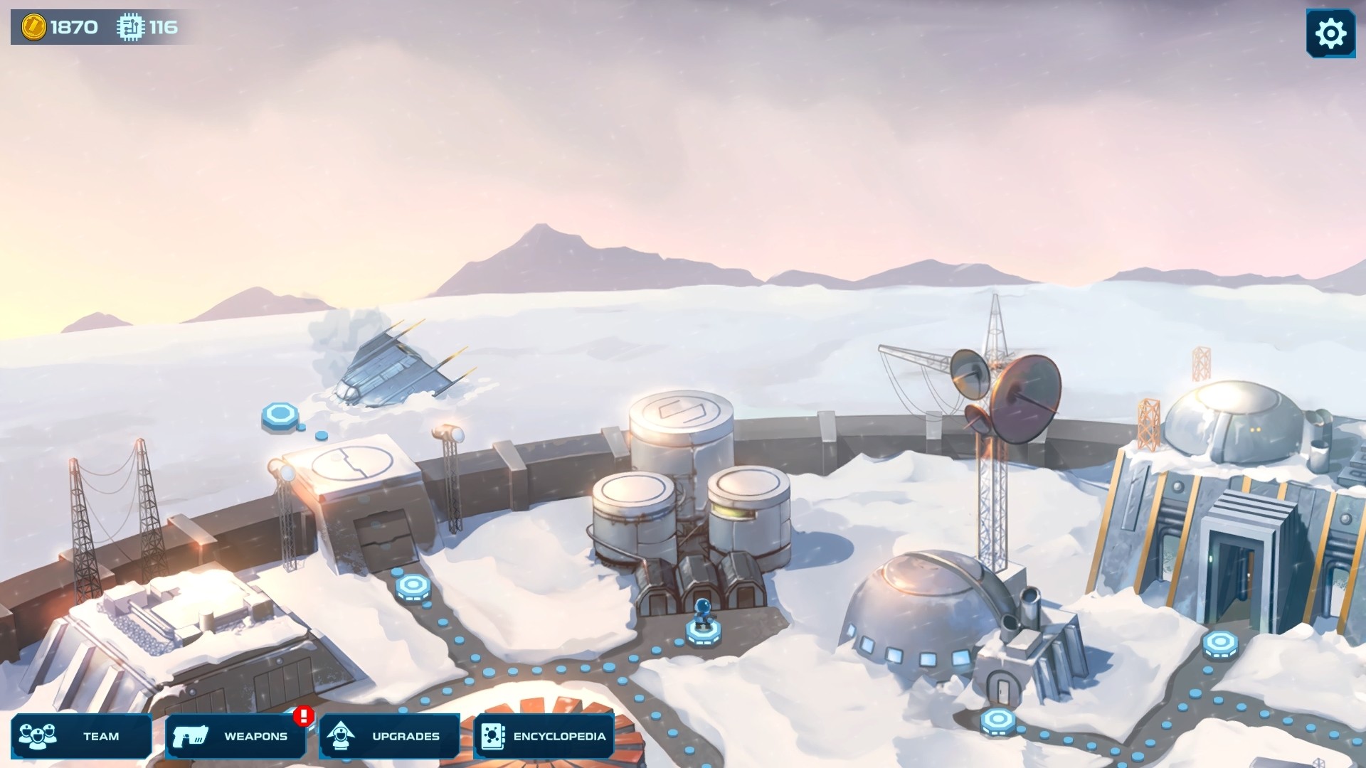 Скриншот: Spaceland: Sci-Fi Indie Tactics