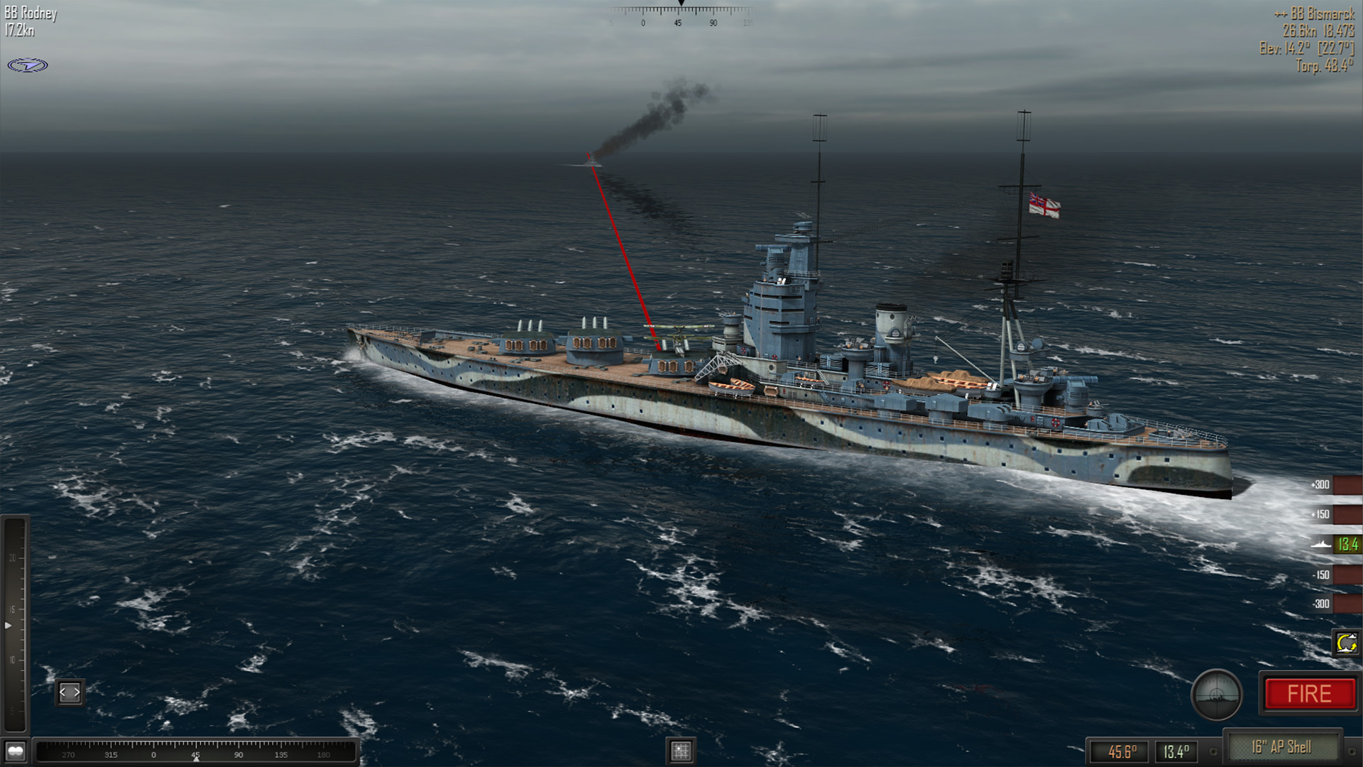 Скриншот: Atlantic Fleet