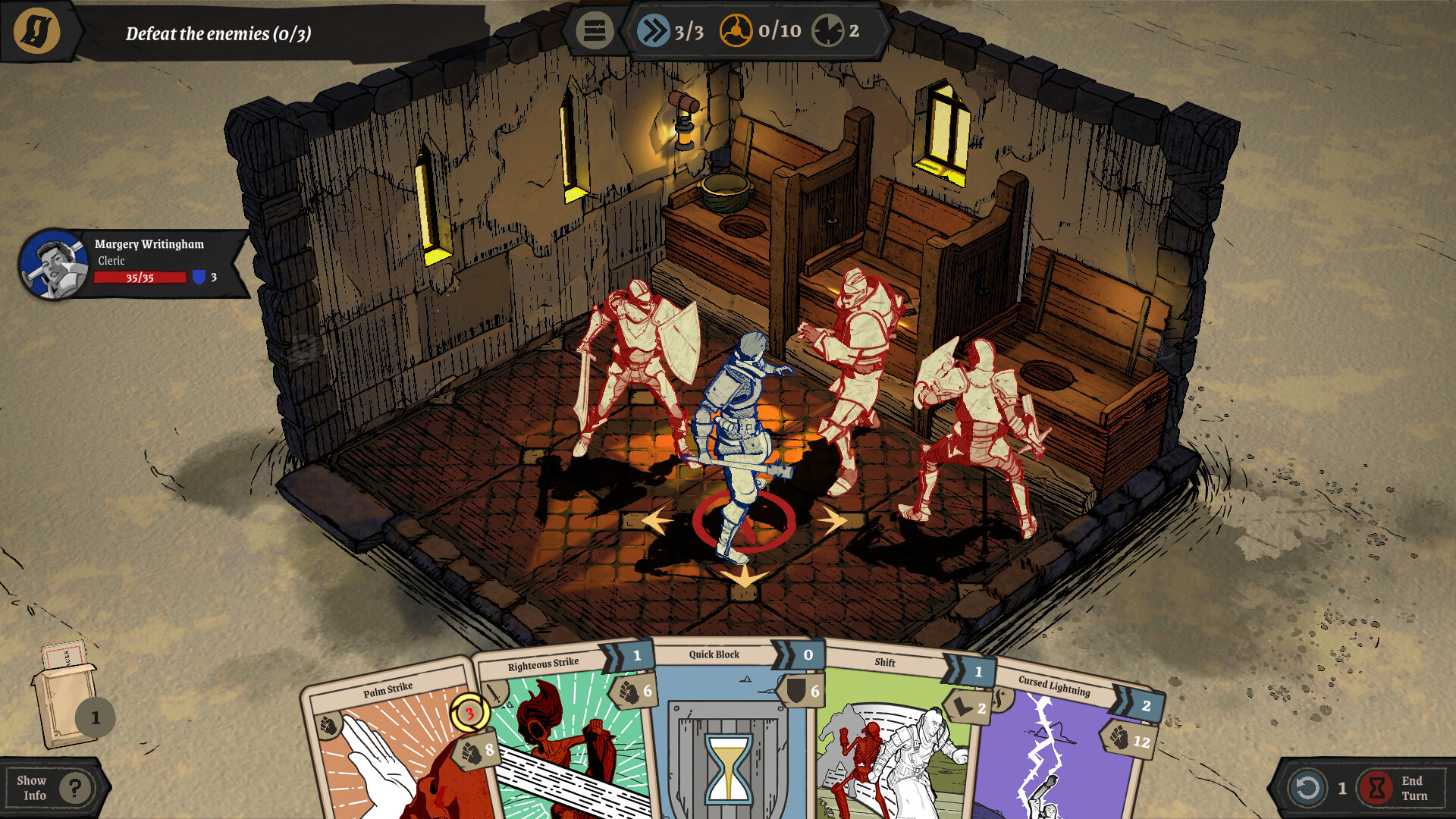Скриншот: Knights in Tight Spaces
