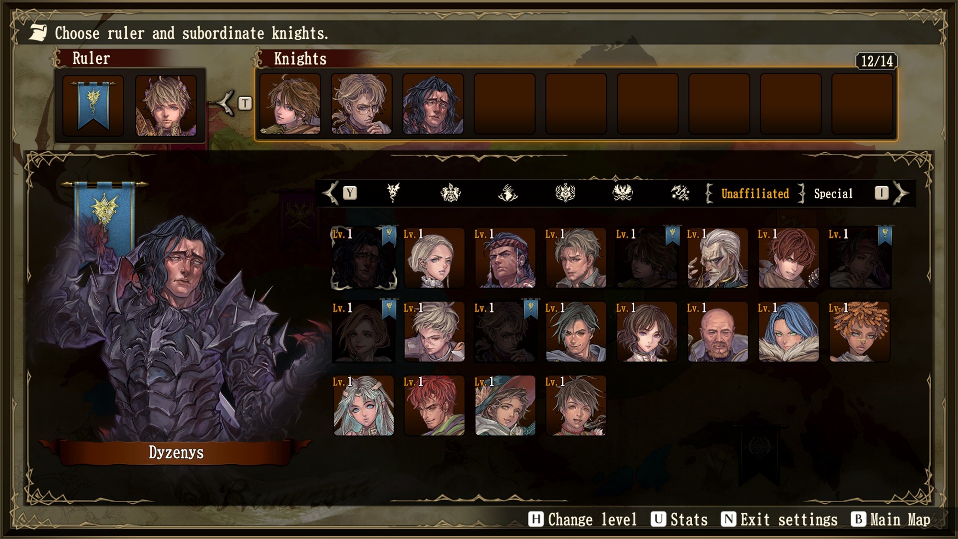 Скриншот: Brigandine The Legend of Runersia