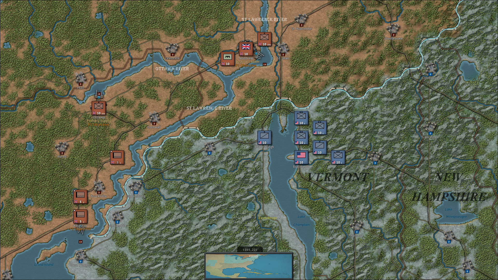 Скриншот: Strategic Command: American Civil War
