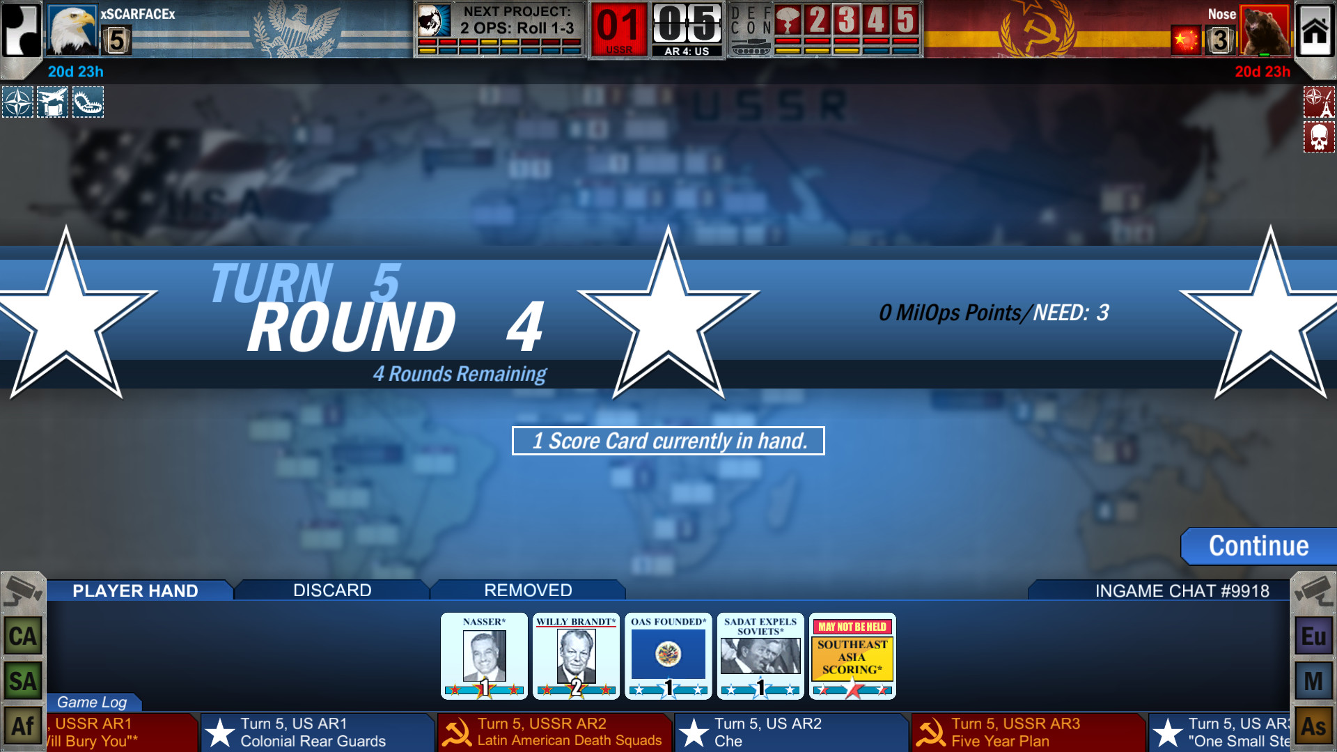 Скриншот: Twilight Struggle