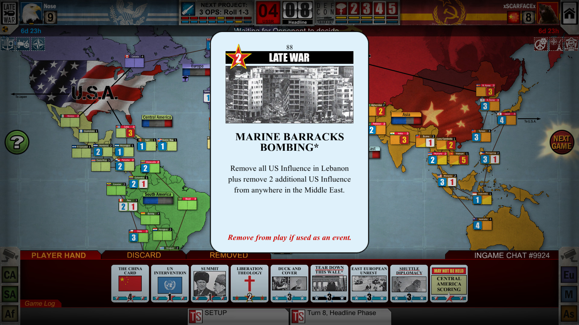 Скриншот: Twilight Struggle
