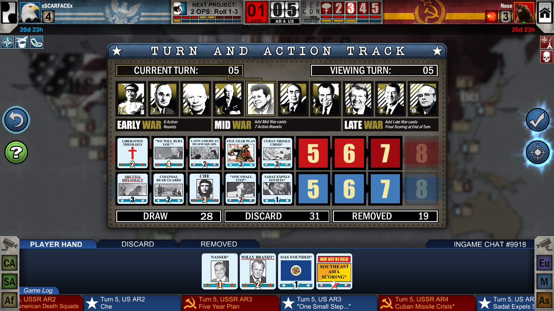 Скриншот: Twilight Struggle
