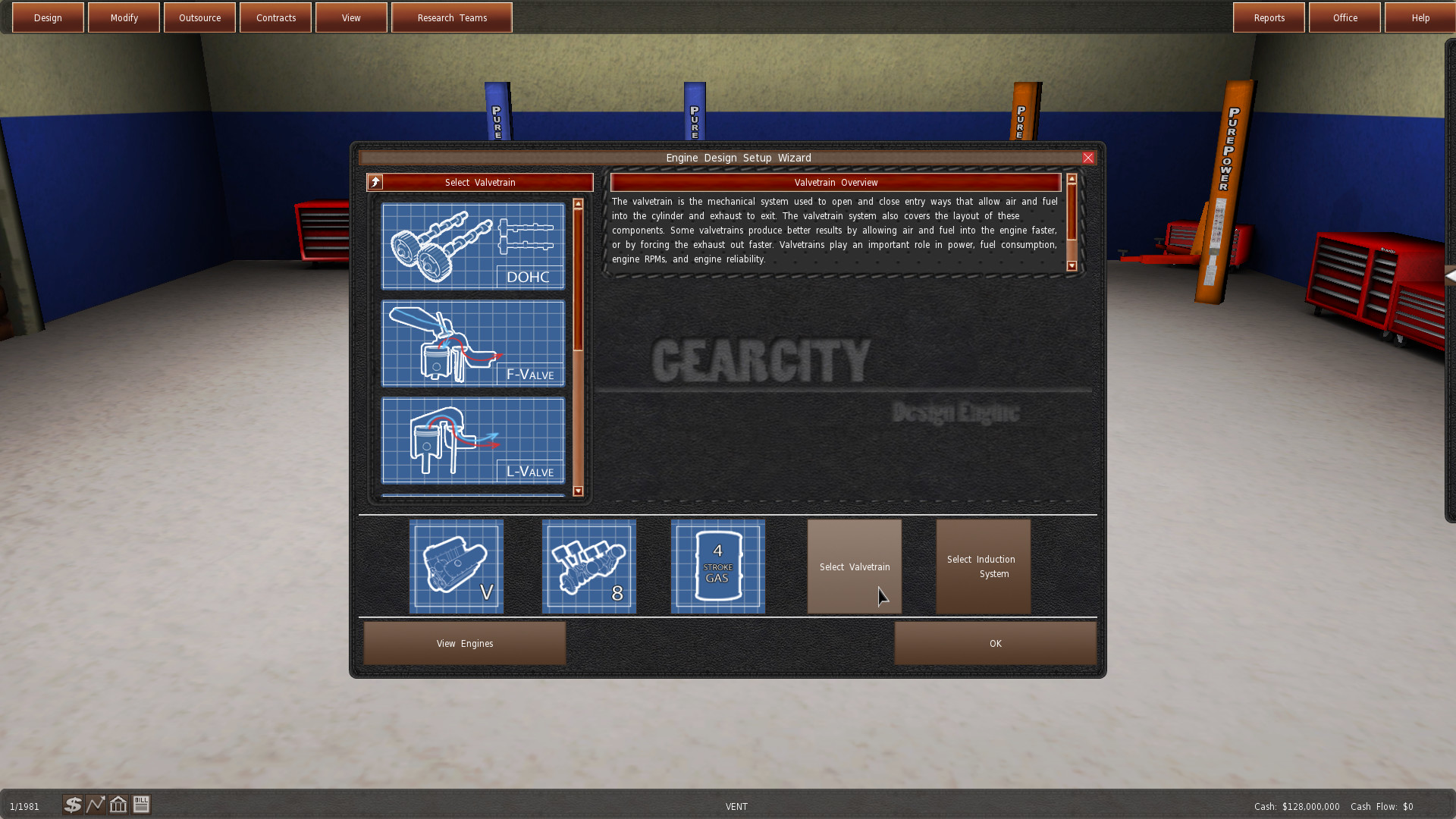 Скриншот: GearCity