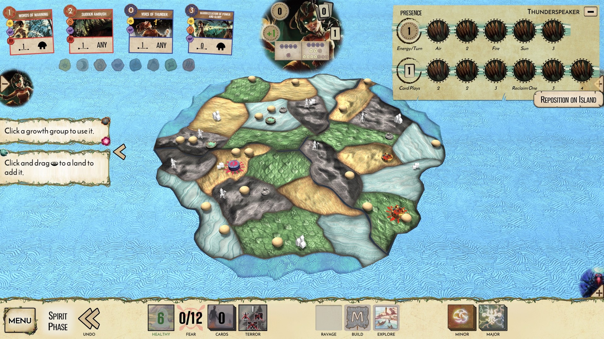 Скриншот: Spirit Island
