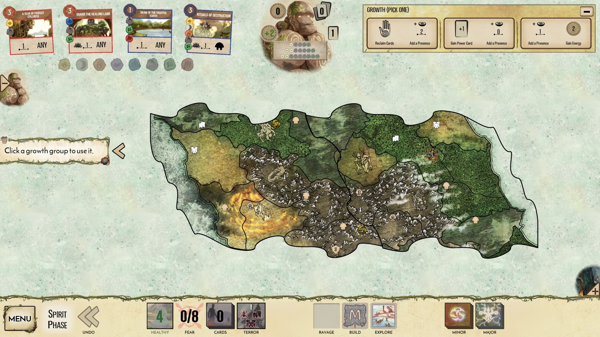Скриншот: Spirit Island