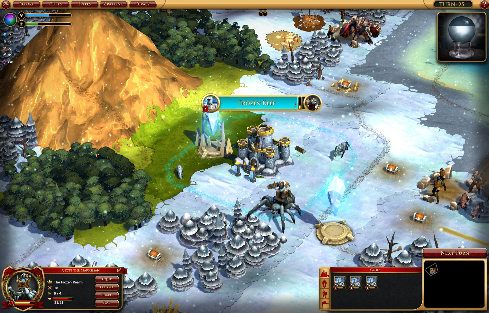 Скриншот: Sorcerer King: Rivals