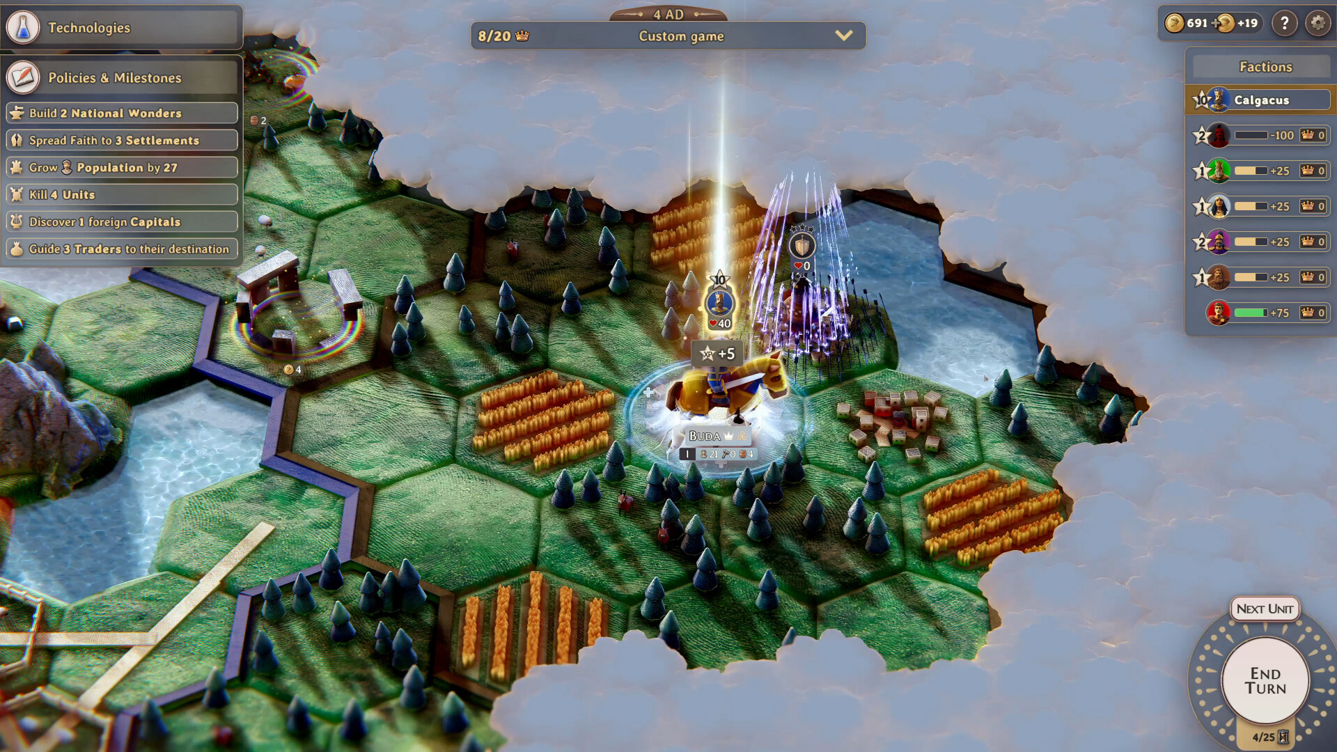 Скриншот: Yield! Fall of Rome