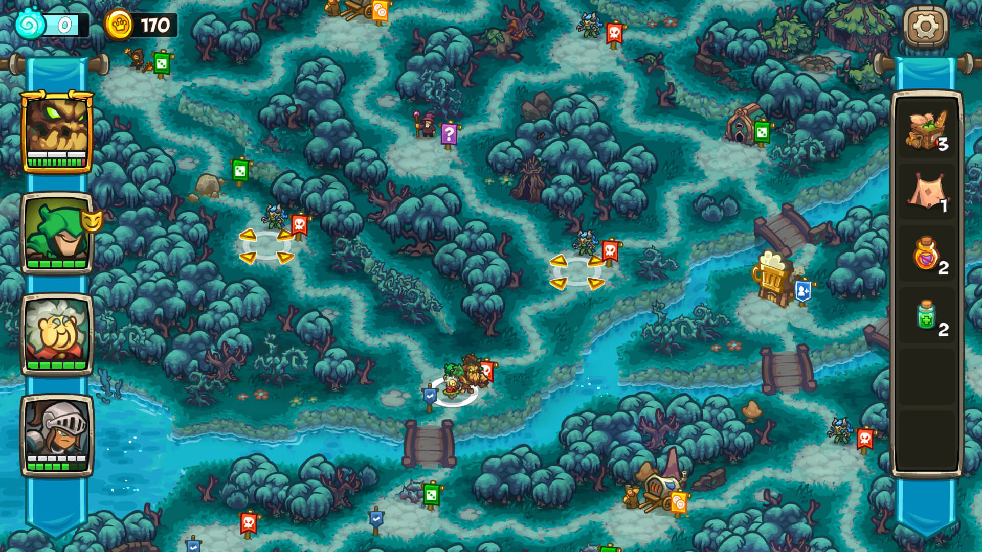 Скриншот: Legends of Kingdom Rush