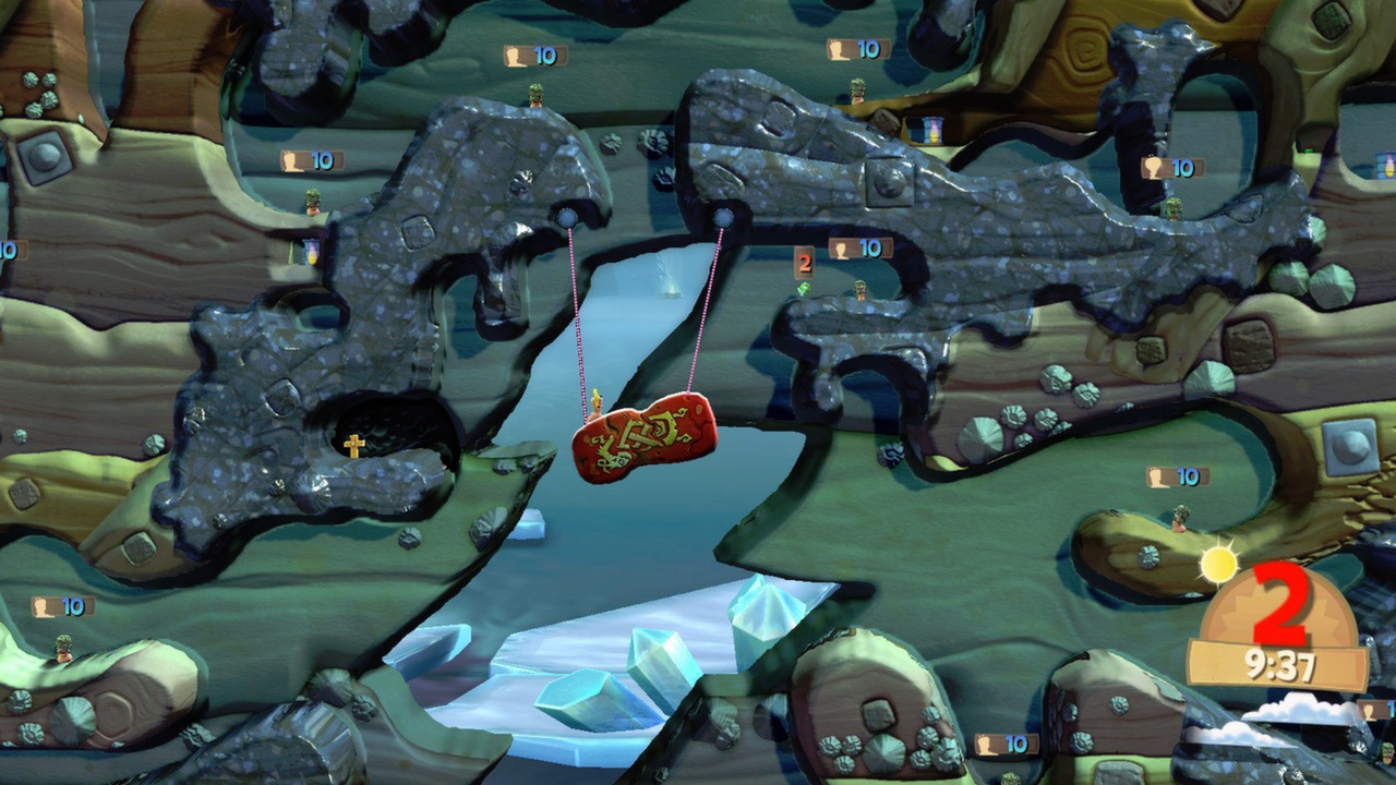 Скриншот: Worms Clan Wars