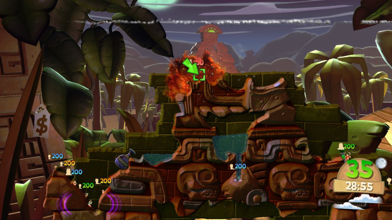 Скриншот: Worms Clan Wars