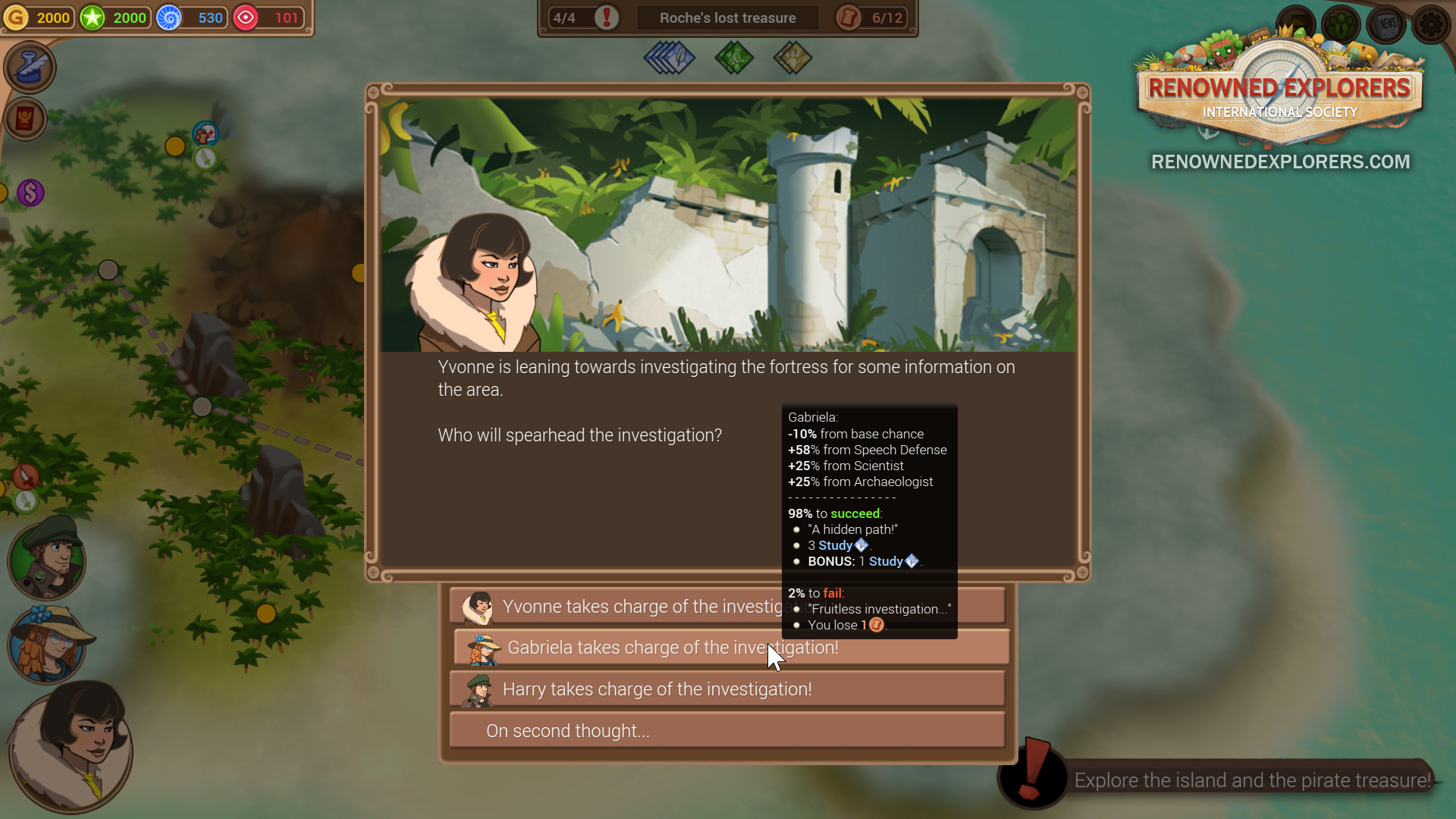 Скриншот: Renowned Explorers: International Society