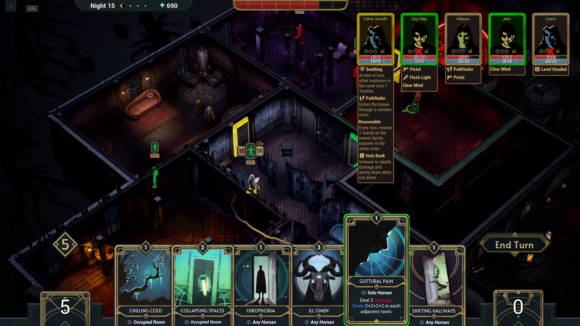 Скриншот: Deck of Haunts