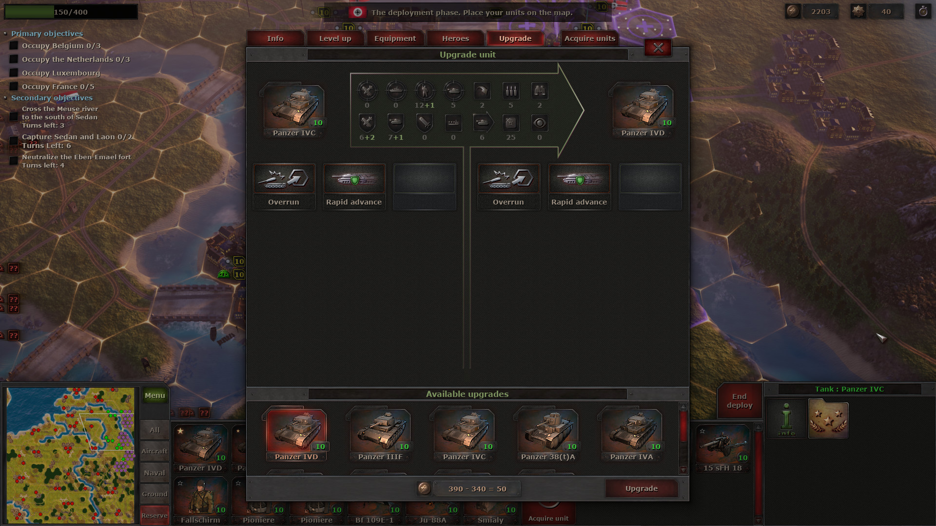 Скриншот: Strategic Mind: Blitzkrieg