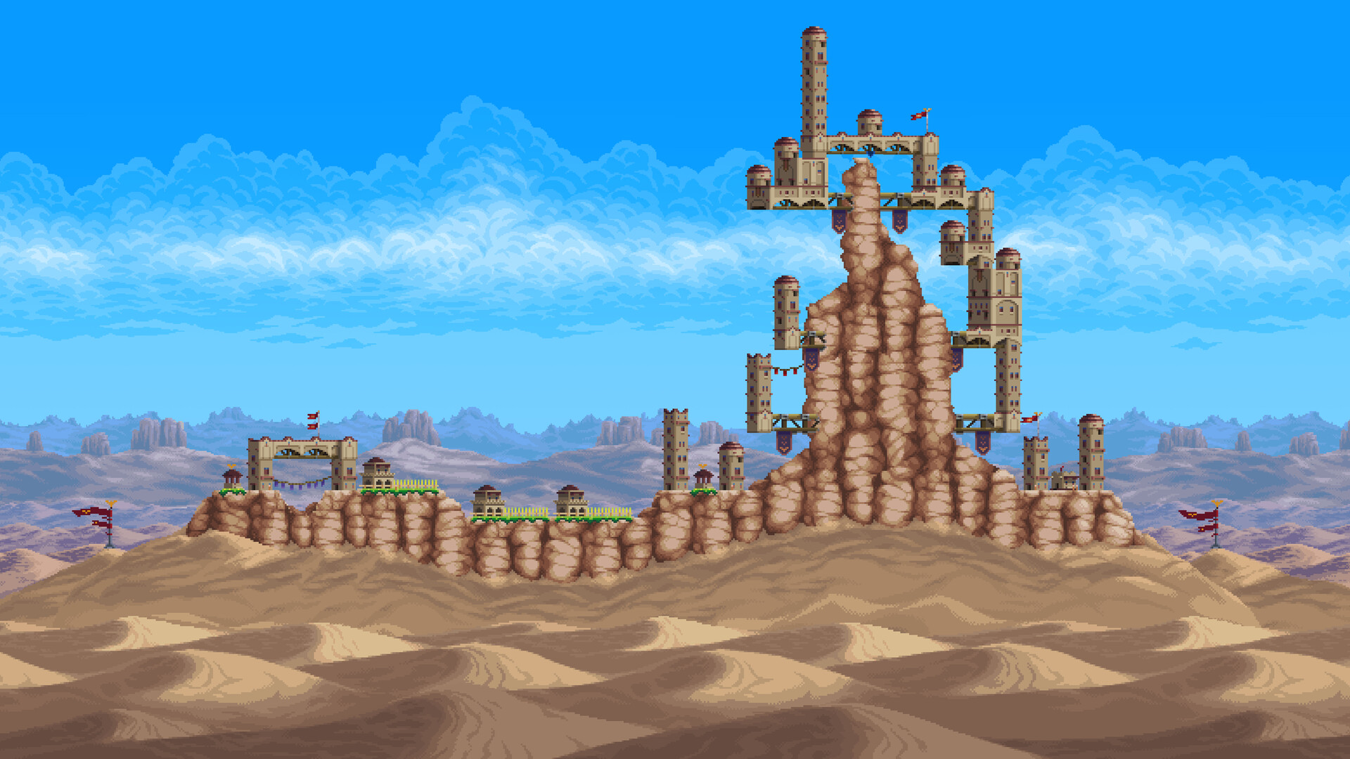 Скриншот: Vertical Kingdom